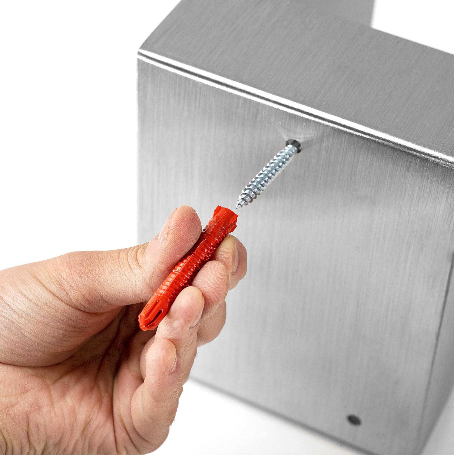 masunt Schlüsselsafe 1120 E Code | innovative Online-Codevergabe aus der Ferne | elektronischer Schlüsseltresor aus massivem V2A Edelstahl | Aufbruch-sicher | wetterfest | Silber