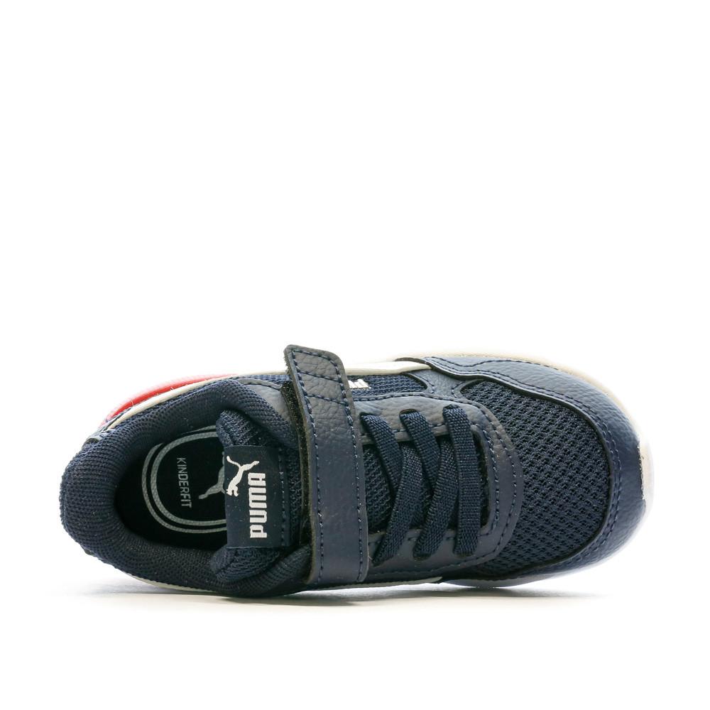 Puma Baskets Blanches/Marines/Rouges Garçon Puma X-ray Speed Lite