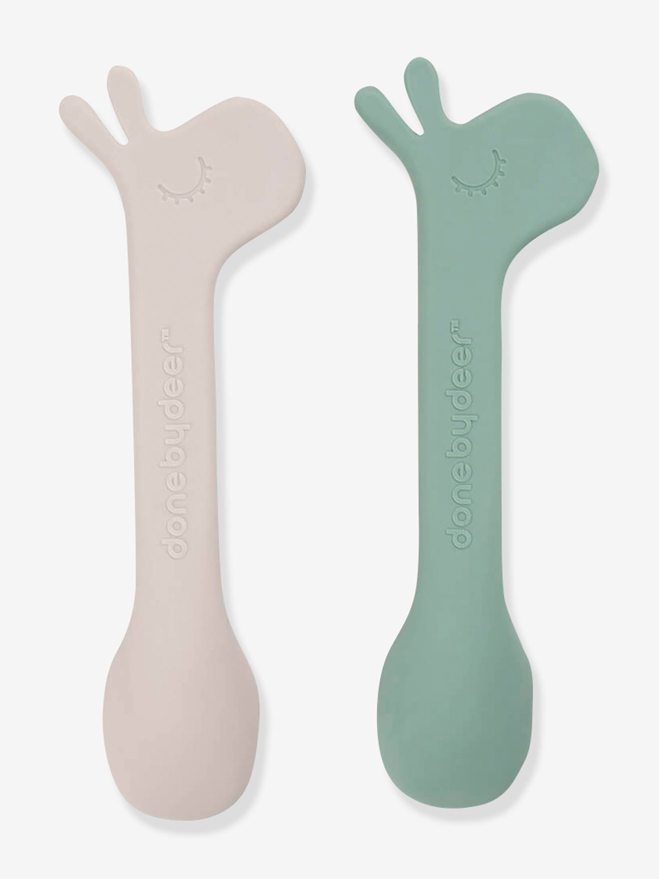 Pacote de 2 colheres de silicone «Lalee»