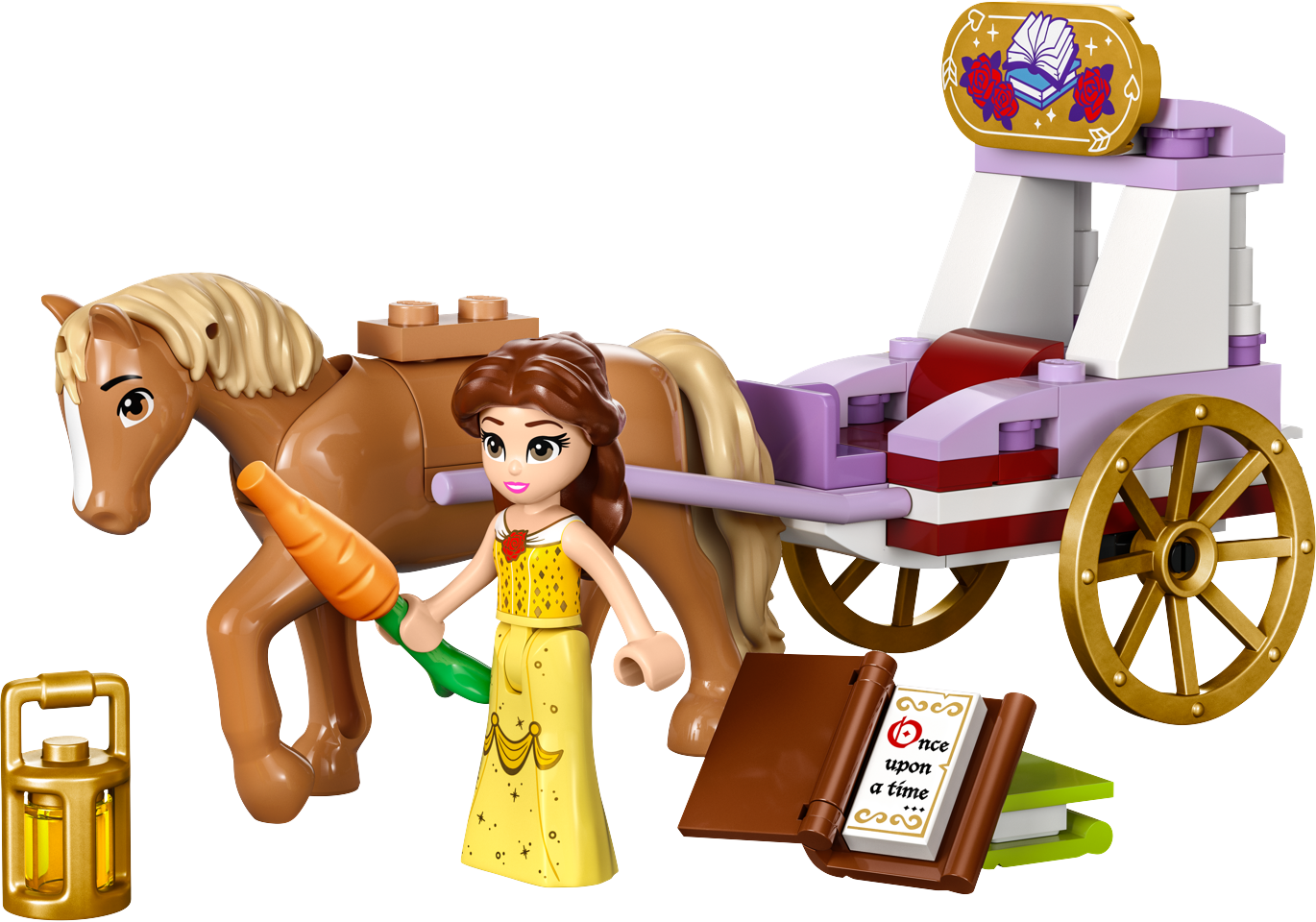 LEGO Disney Princess - Belles eventyr-hestevogn (43233)