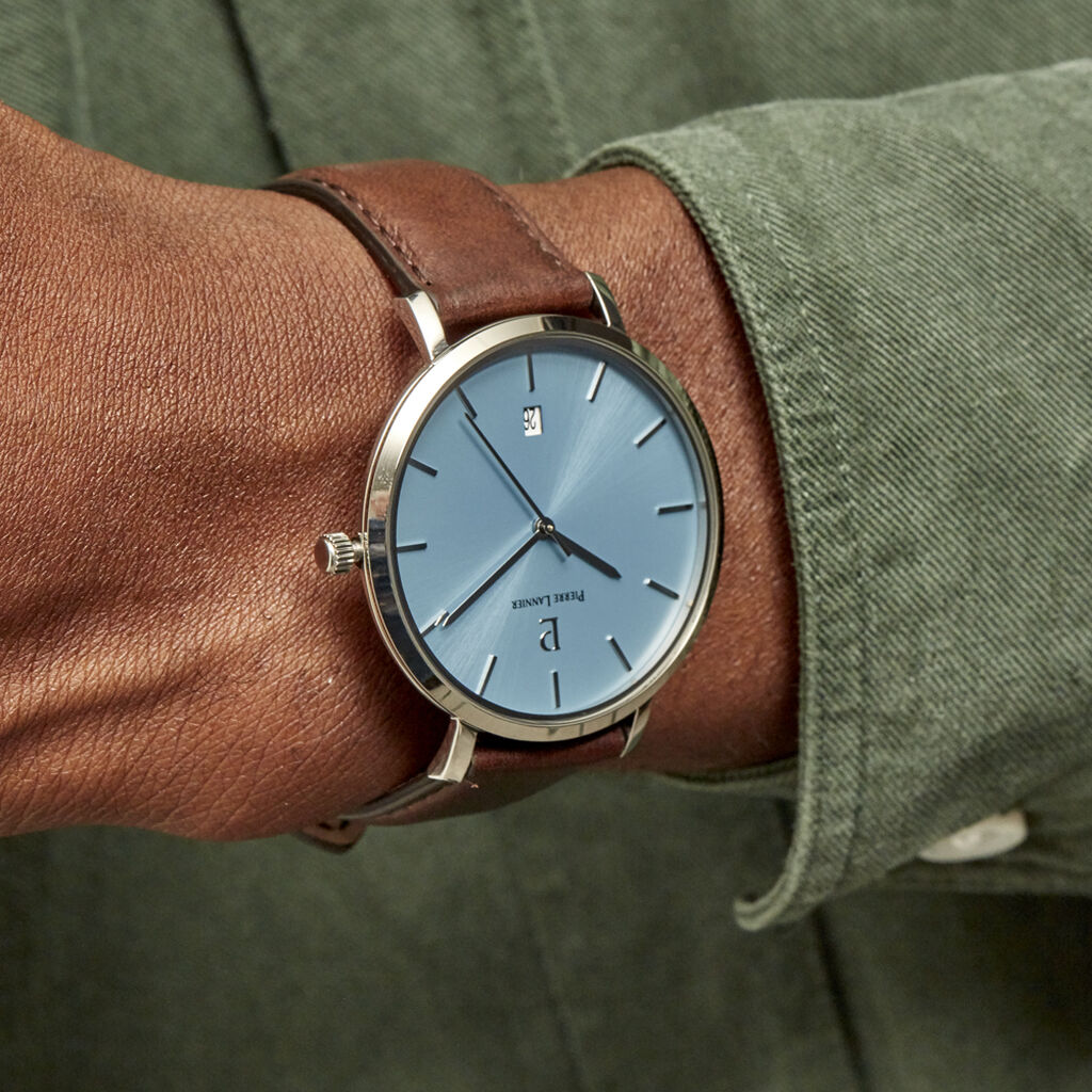Montre Pierre Lannier Collection Echo Bleu