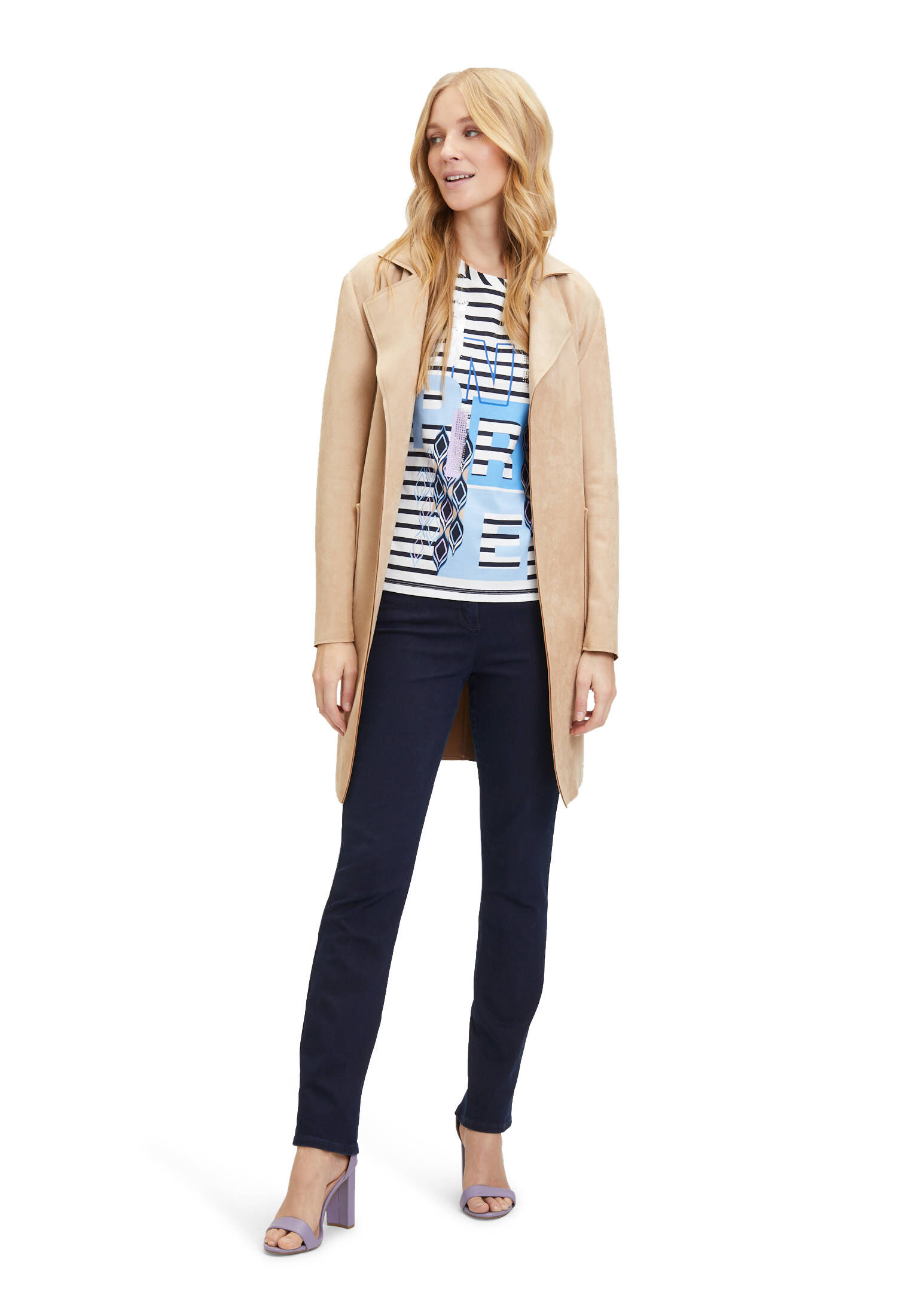 Betty Barclay| Damen Ringelshirt mit Placement