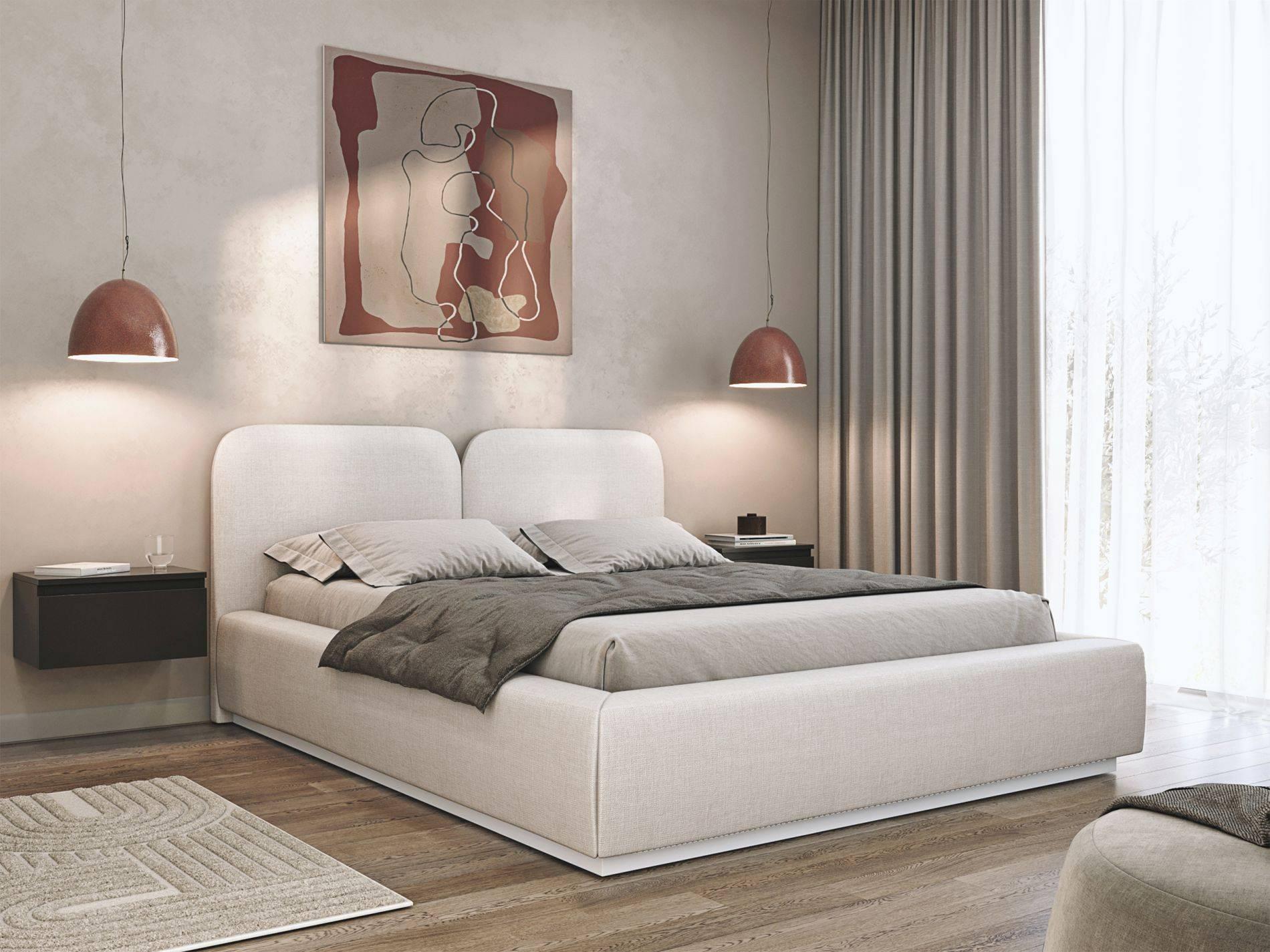 Selsey Design Bedframe Cremona chenille 160 x 200 cm