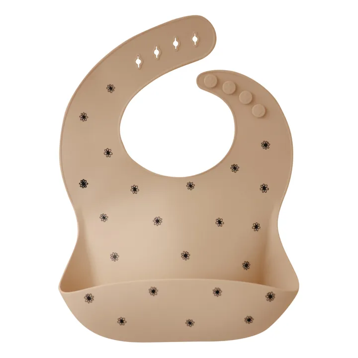 Mushie Bavoir en silicone | Beige
