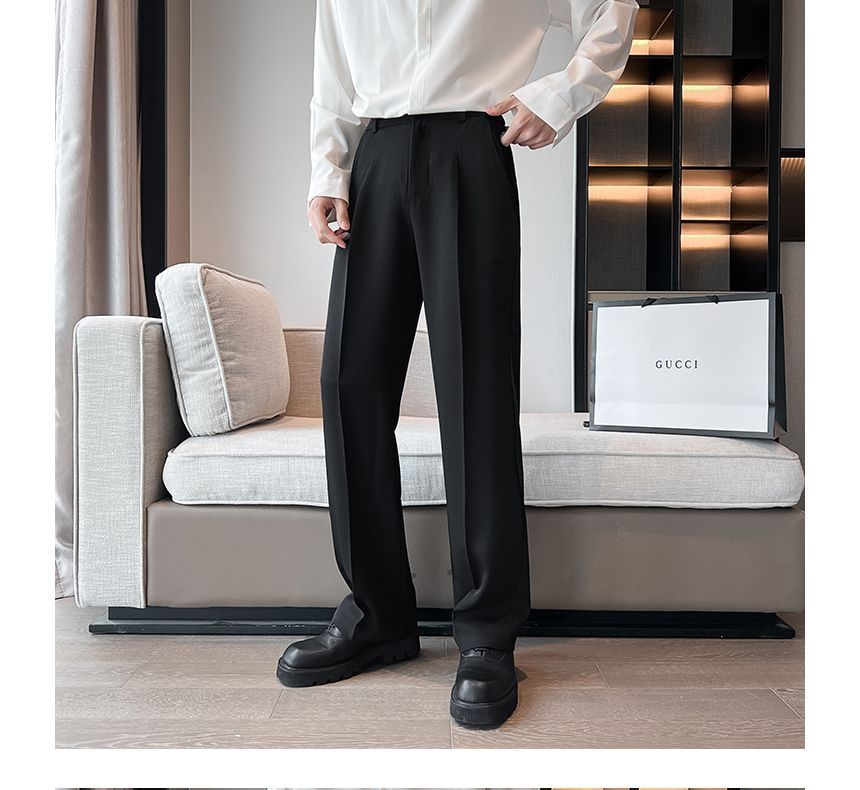 VEAZ - Rechte, effen pantalon