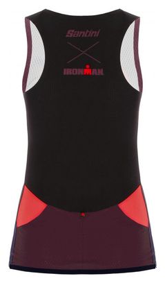 Maillot Tri Sans Manches Santini X Ironman Audax Aero Femme