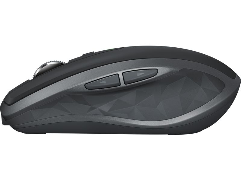 Logitech Mobile Maus MX Anywhere 2S graphite Präzise Wireless-Maus mit Logitech Flow-Technologie