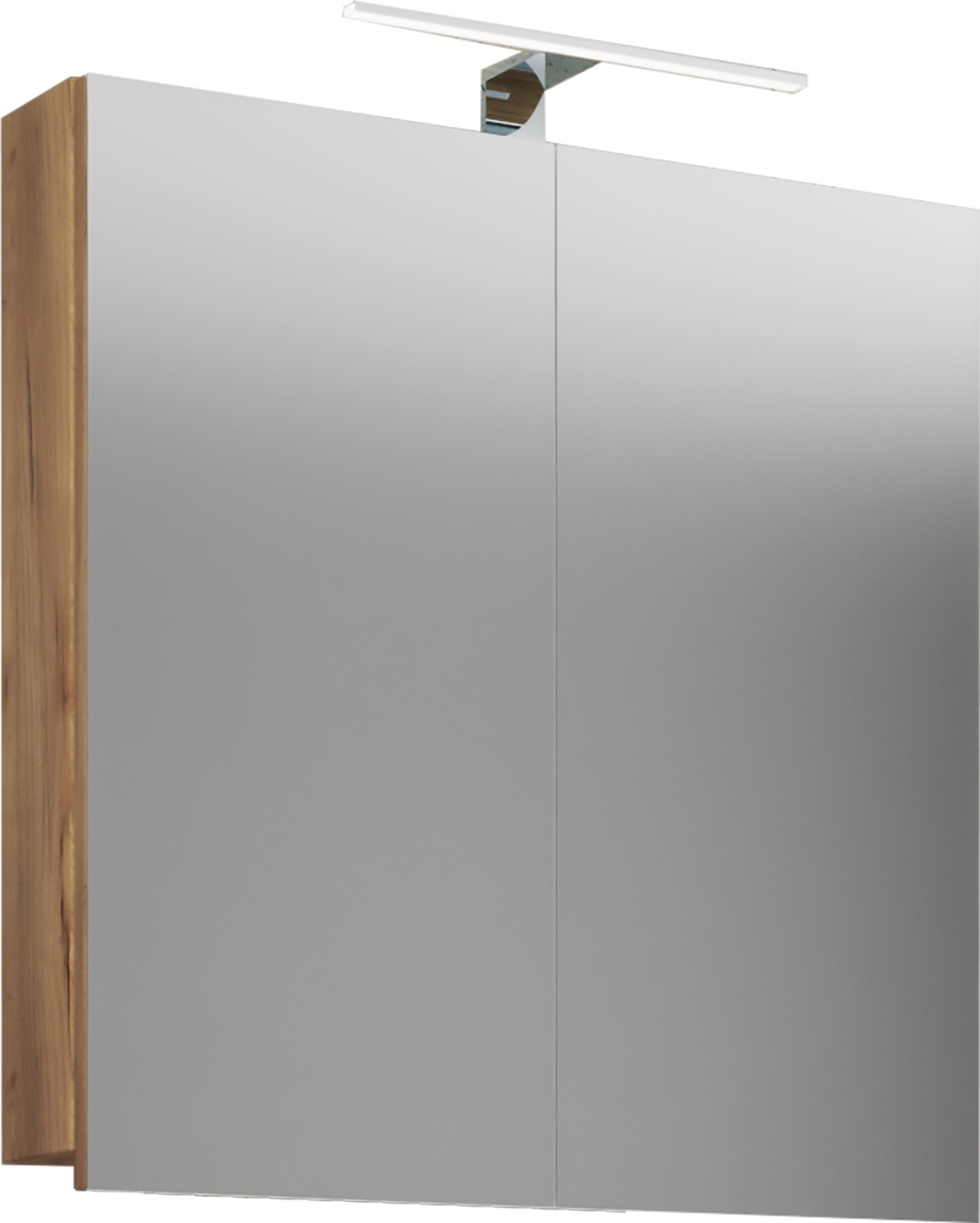 VCM Badspiegel Wandspiegel Hängespiegel Spiegelschrank Badezimmer Badinos 59 x 60 cm