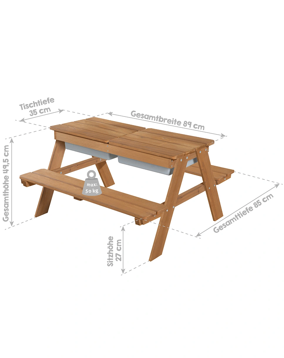 Kindersitzgarnitur Outdoor PLAY FOR 4