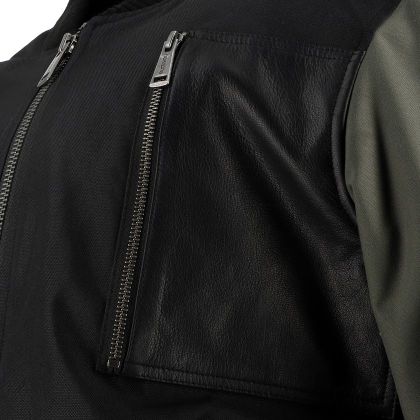 Blouson Helstons H-BOMB - Noir / Vert