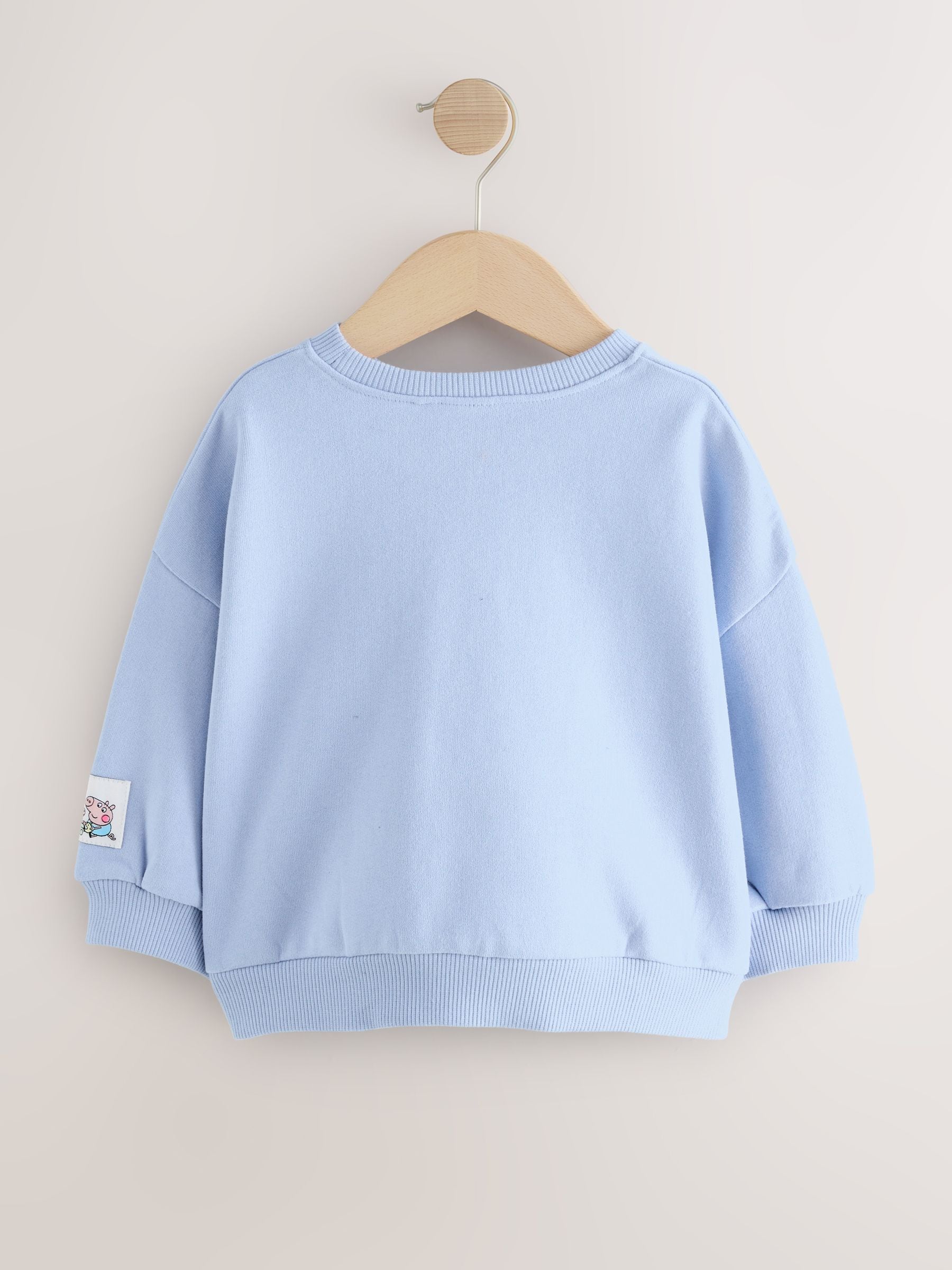 Blauw - Peppa Pig & Evie Crew Neck Sweatshirt (3mths-7yrs)
