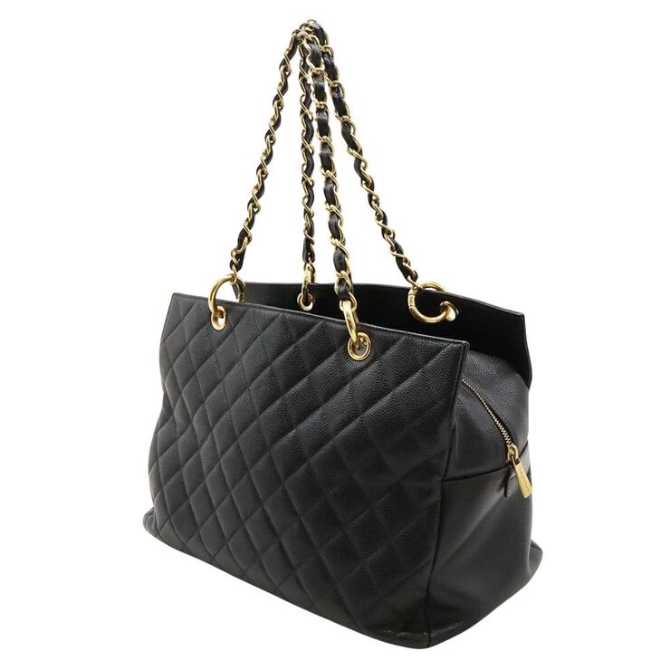 Chanel Vintage Chanel Shoulder Bag Black