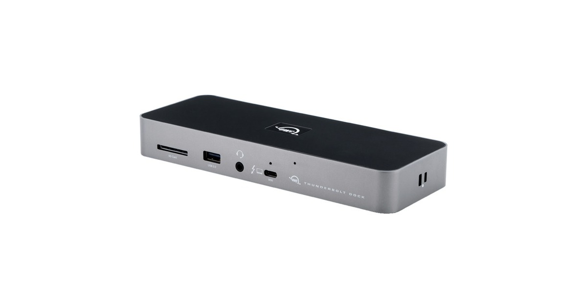 OWCThunderbolt 4 Dock dockingstation  (Grijs/zwart)