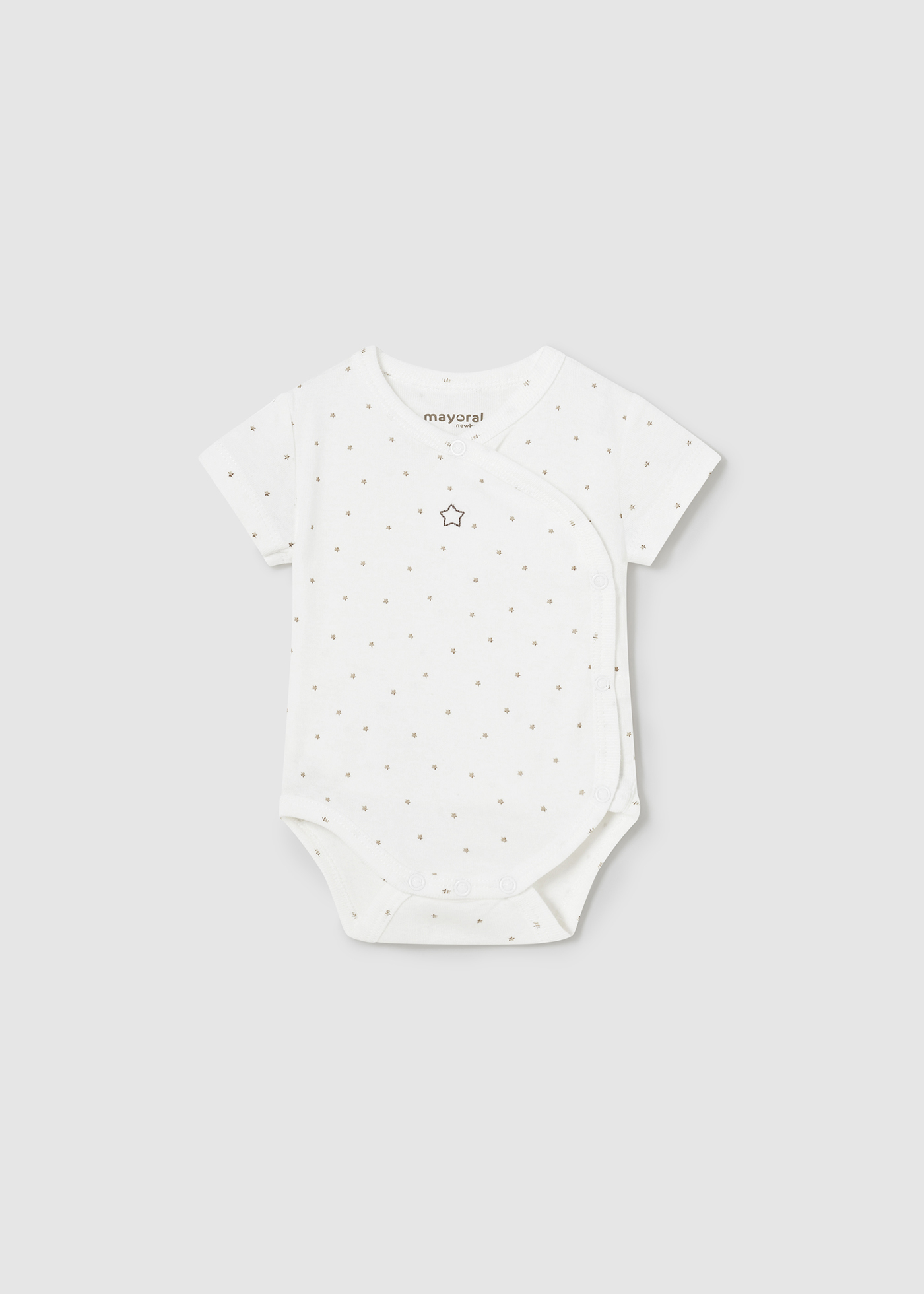 Corpo de Bebê Better Cotton Recém-Nascido Branco-Rosa
