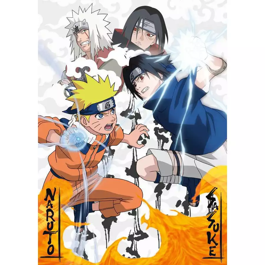Ravensburger Naruto vs. Sasuke bunt