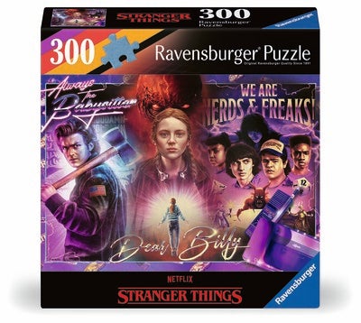 Ravensburger Stranger Things Puslespill 300 Brikker