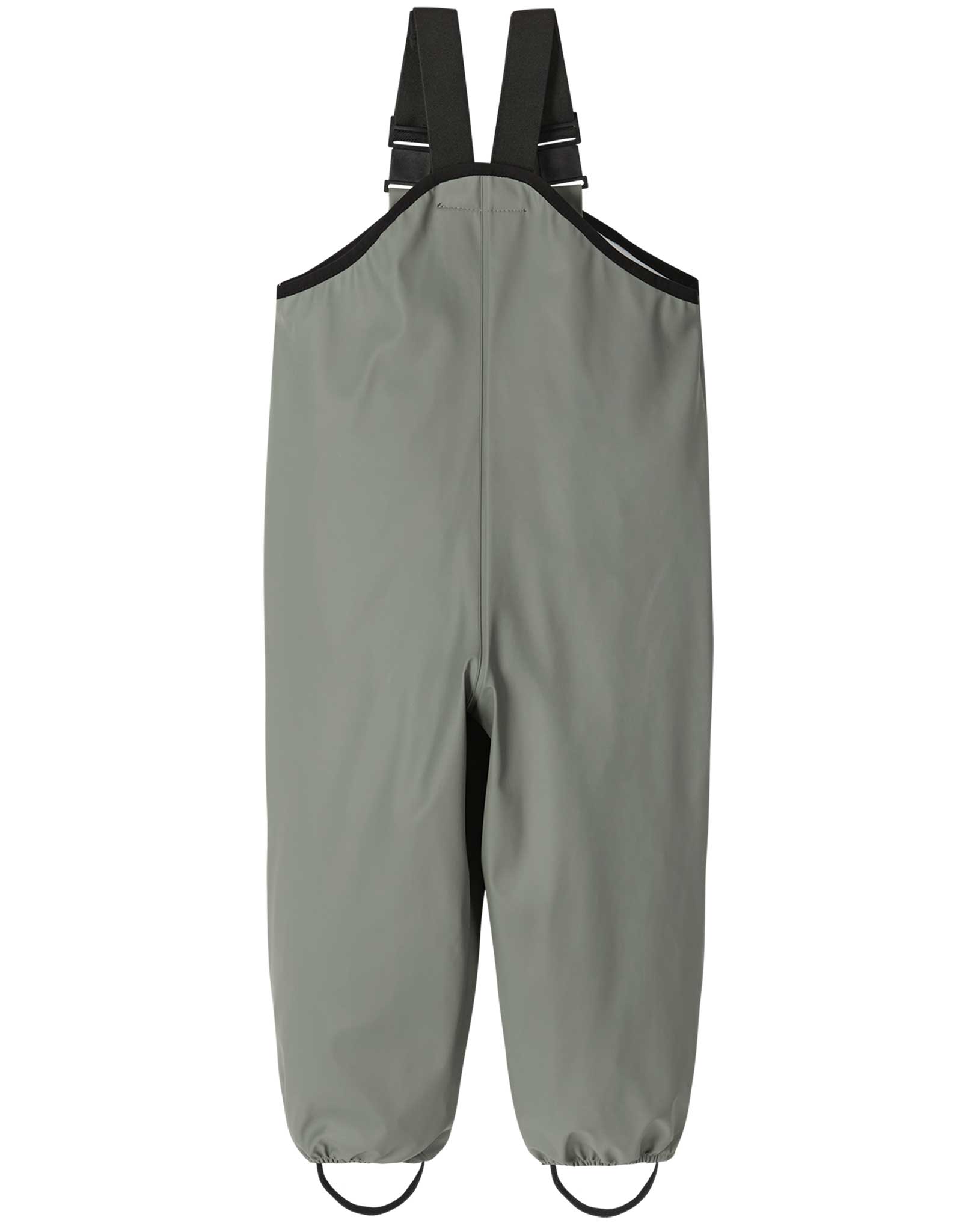 Regenhose LAMMIKKO mit Trägern in greyish green