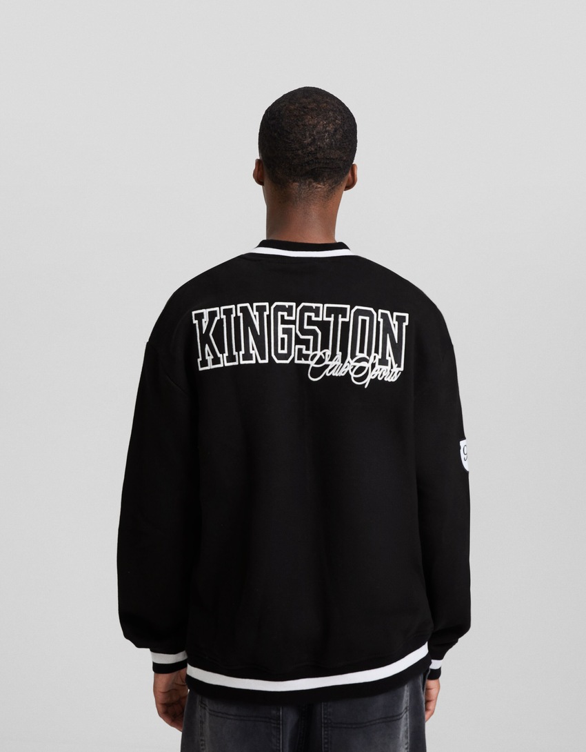 Moletom bomber