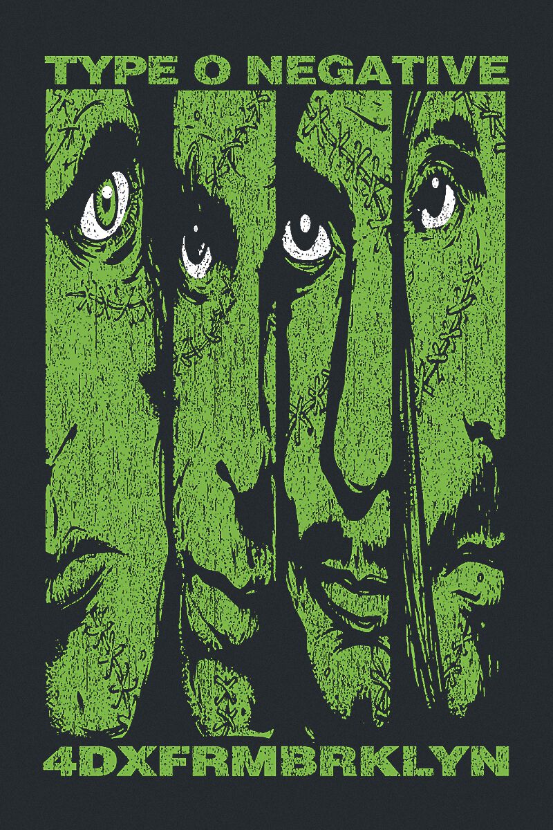 Faces | Type O Negative T-Shirt Manches courtes