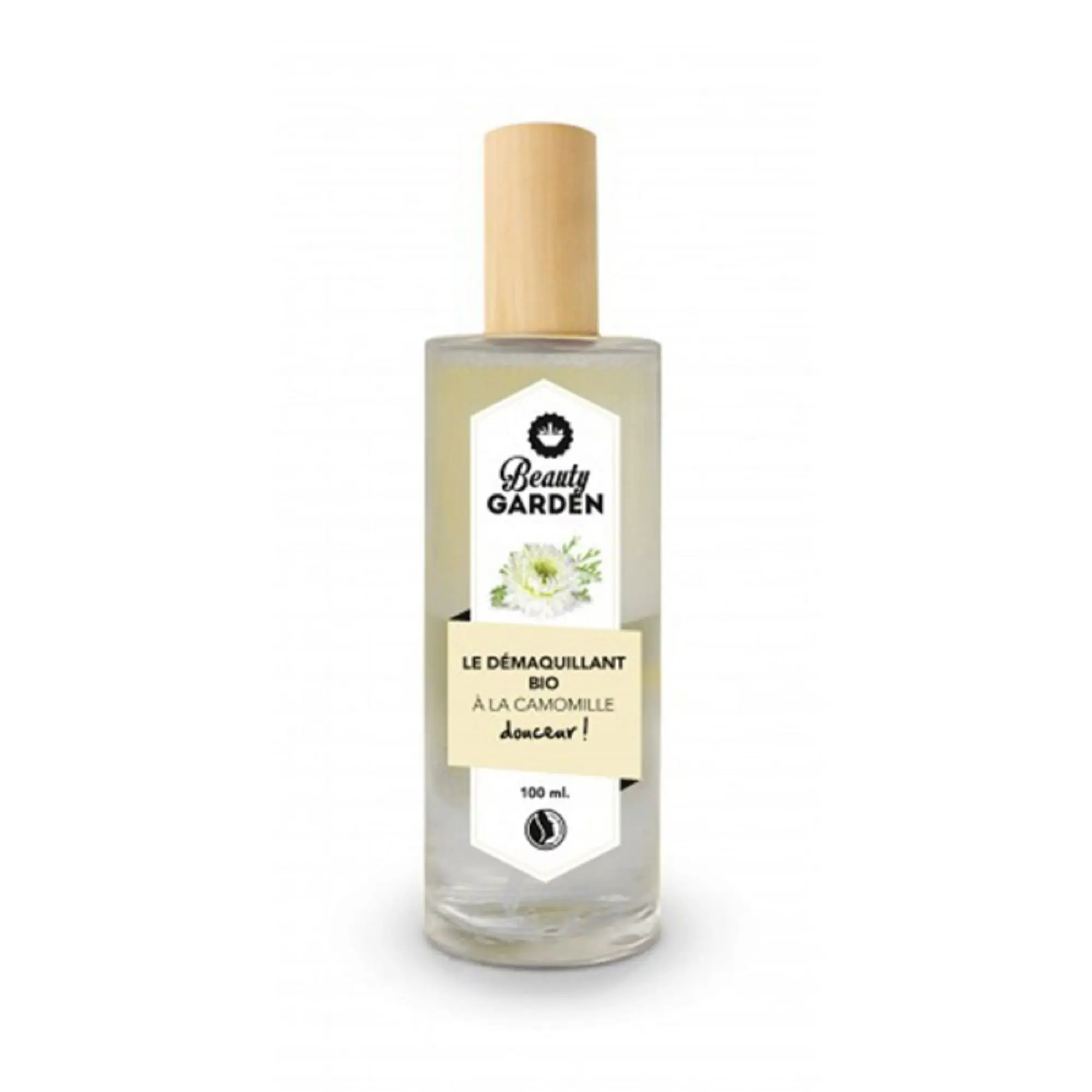 Beauty Garden - Démaquillant bio camomille DouceurFlacon 100ml- Visage