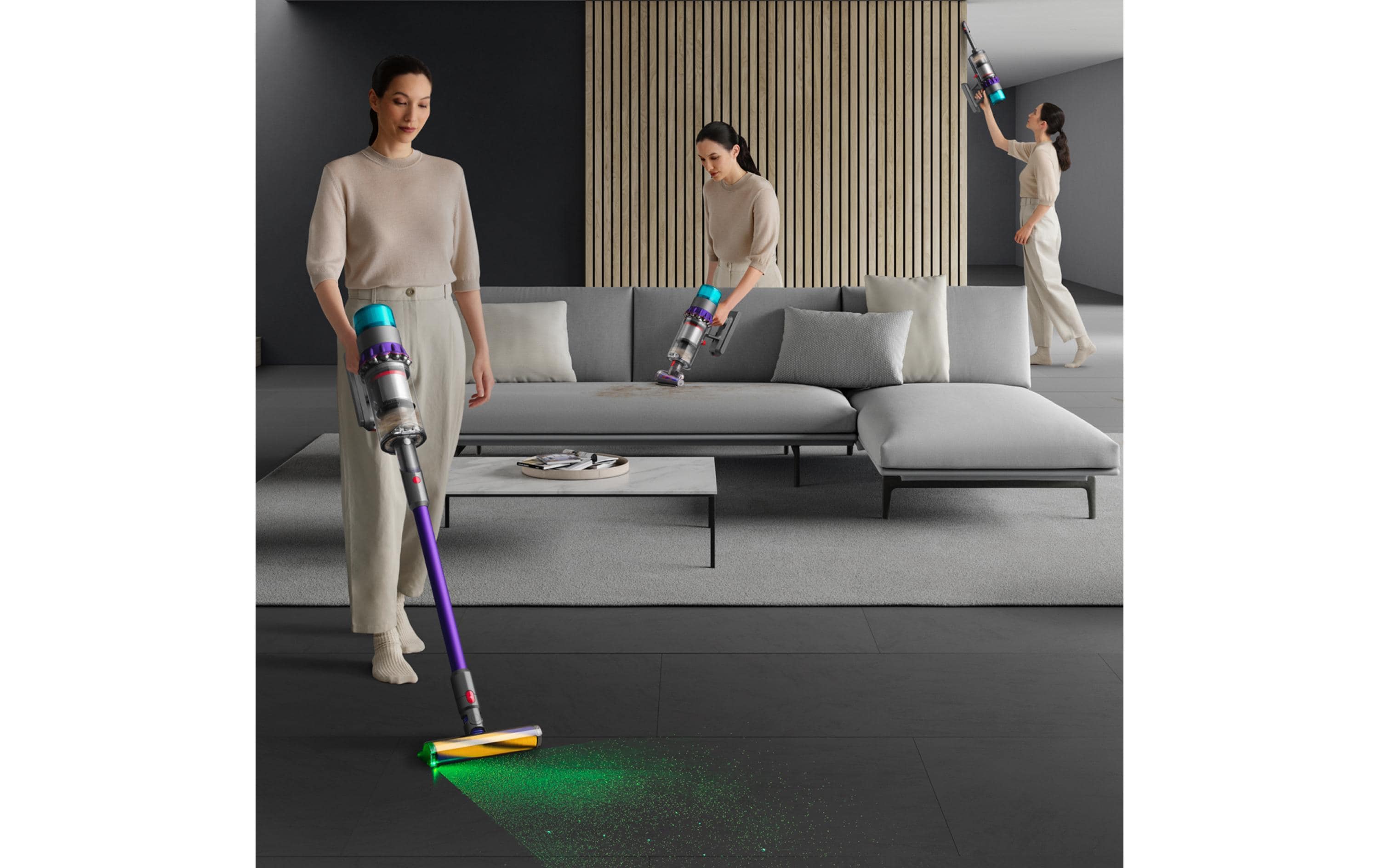 Akku-Hand- und Stielsauger Gen5 Detect Absolute<br>Kabelloser Staubsauger mit Lichtstrahl-Stauberkennung und Display-Anzeige