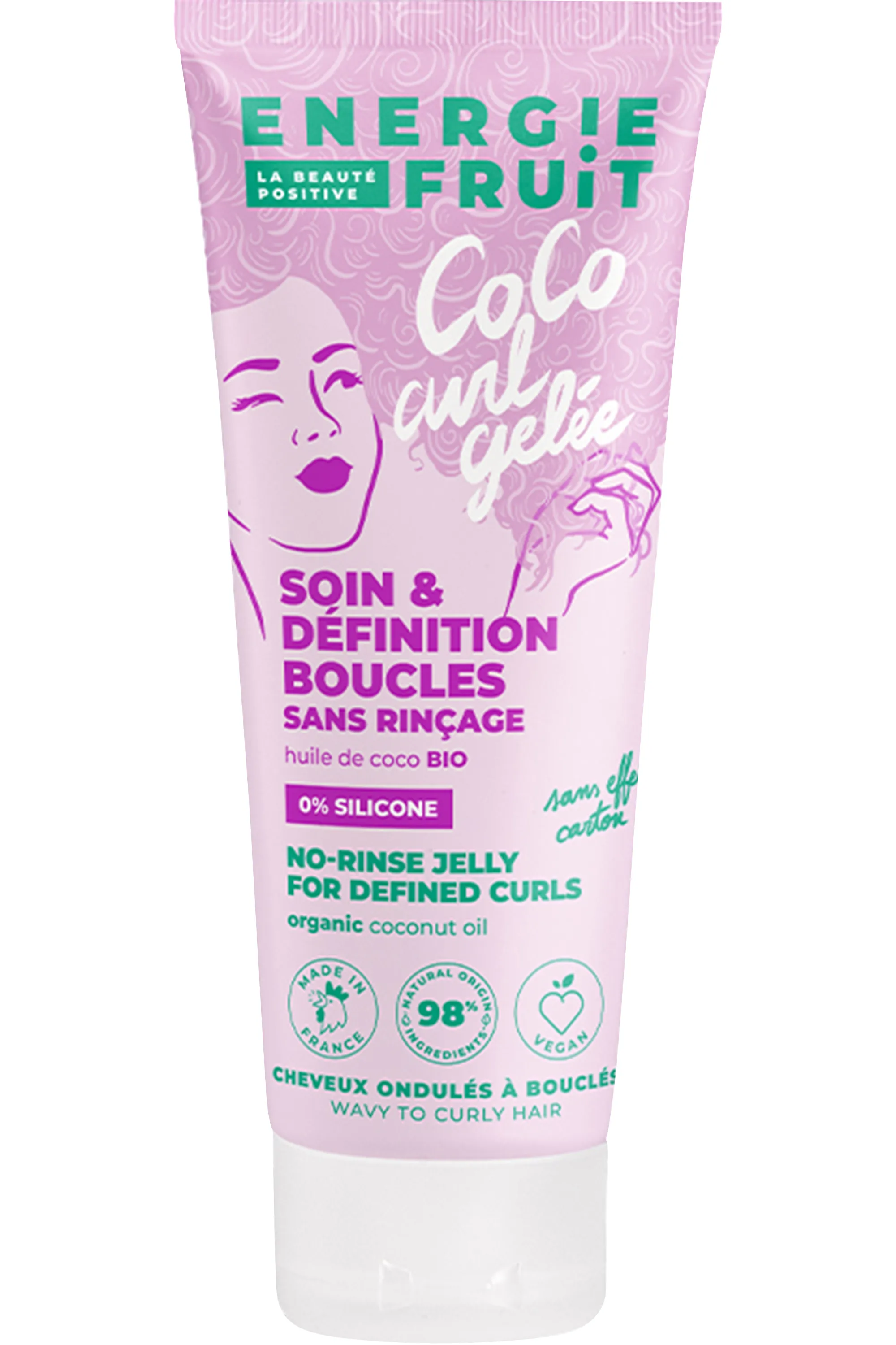 Energie Fruit Gelée soin et définition cheveux bouclés Coco-200 ml