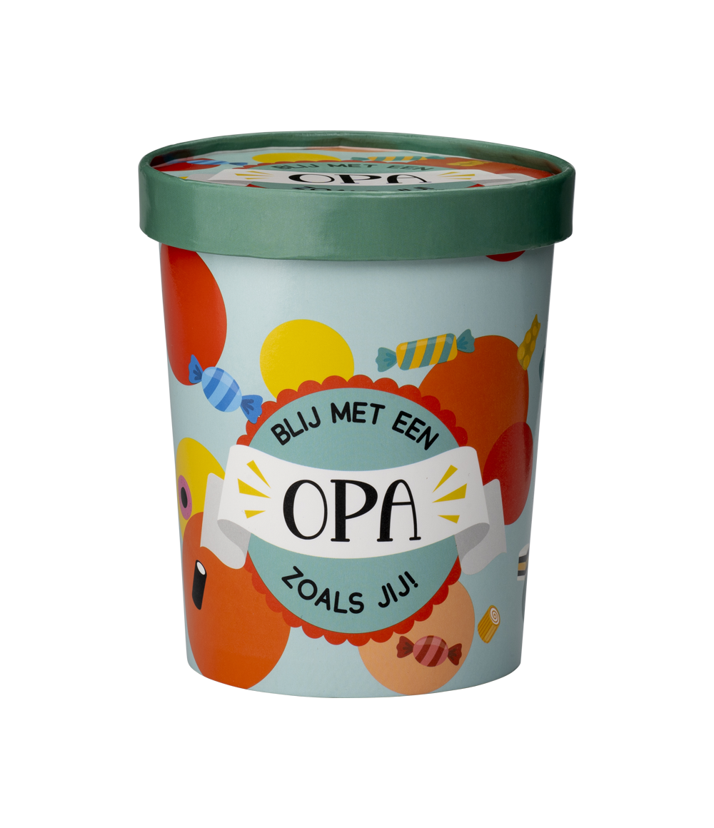 Snoepbakje Opa 12cm