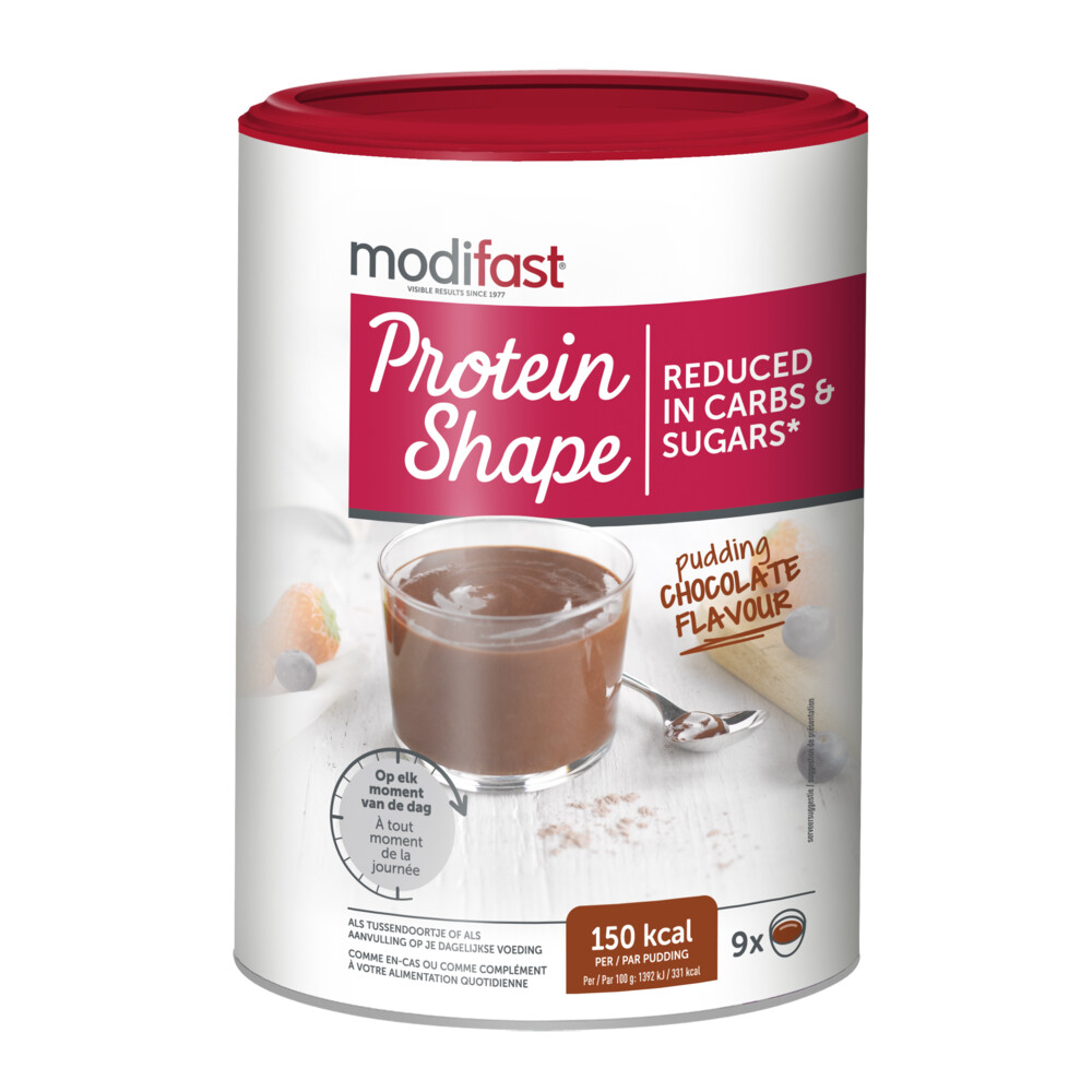 Modifast Protein Shape Pudding Chocolade405 gr