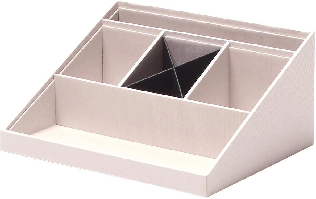 Organizer. S.O.H.O. BeigeOrganizer kompatibel mit Ablagekorb, 256 x 116 x 206 mm