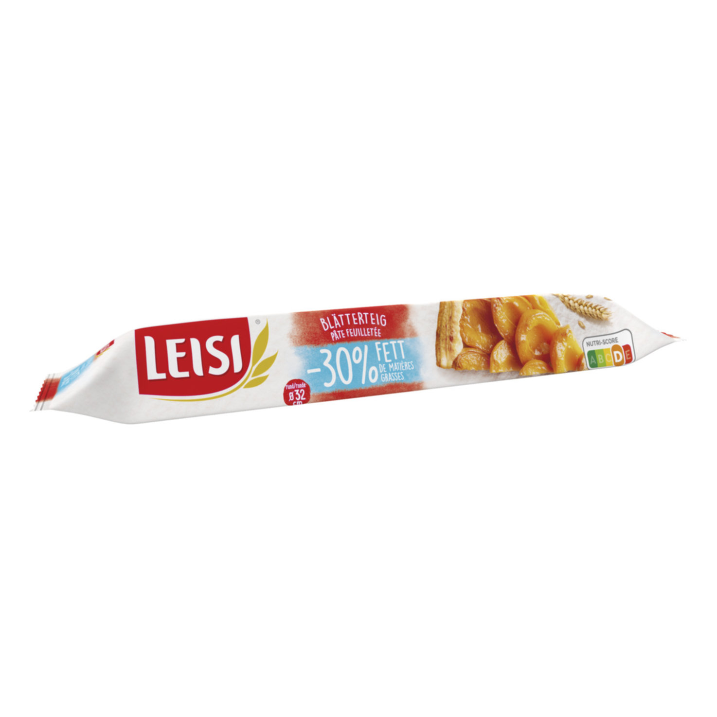Leisi Blätterteig -30% Fett rund ausgewallt Ø32cm