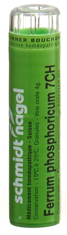 SCHMIDT-NAGEL Ferrum phosphoricum Gran 7 CH 4 g