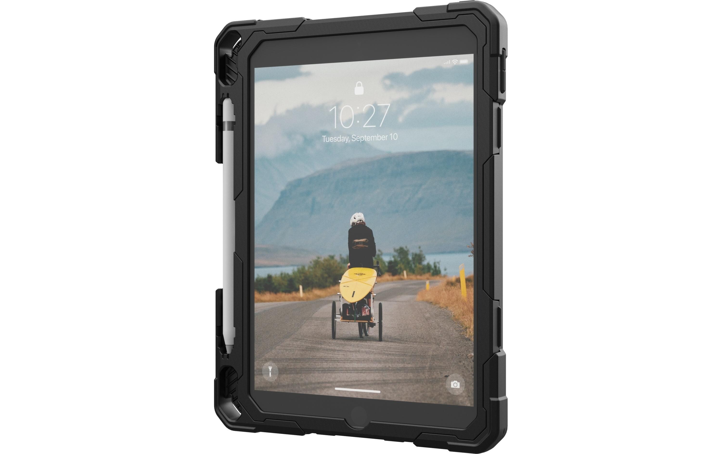 Tablet Back Cover Plasma iPad (7/8/9th Gen.) Ice/BlackRobuste Tablet-Schutzhülle mit Handschlaufe für das Apple iPad (7/8/9th Gen.)