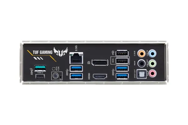 ASUS TUF GAMING B550-PLUS WIFI II - Bundkort - ATX - Socket AM4 - AMD B550 Chipset - USB-C Gen2, USB 3.2 Gen 1, USB 3.2 Gen 2 - 2.5 Gigabit LAN, Wi-Fi 6, Bluetooth - onboard grafik (CPU påkrævet) - HD Audio (8-kanaler)