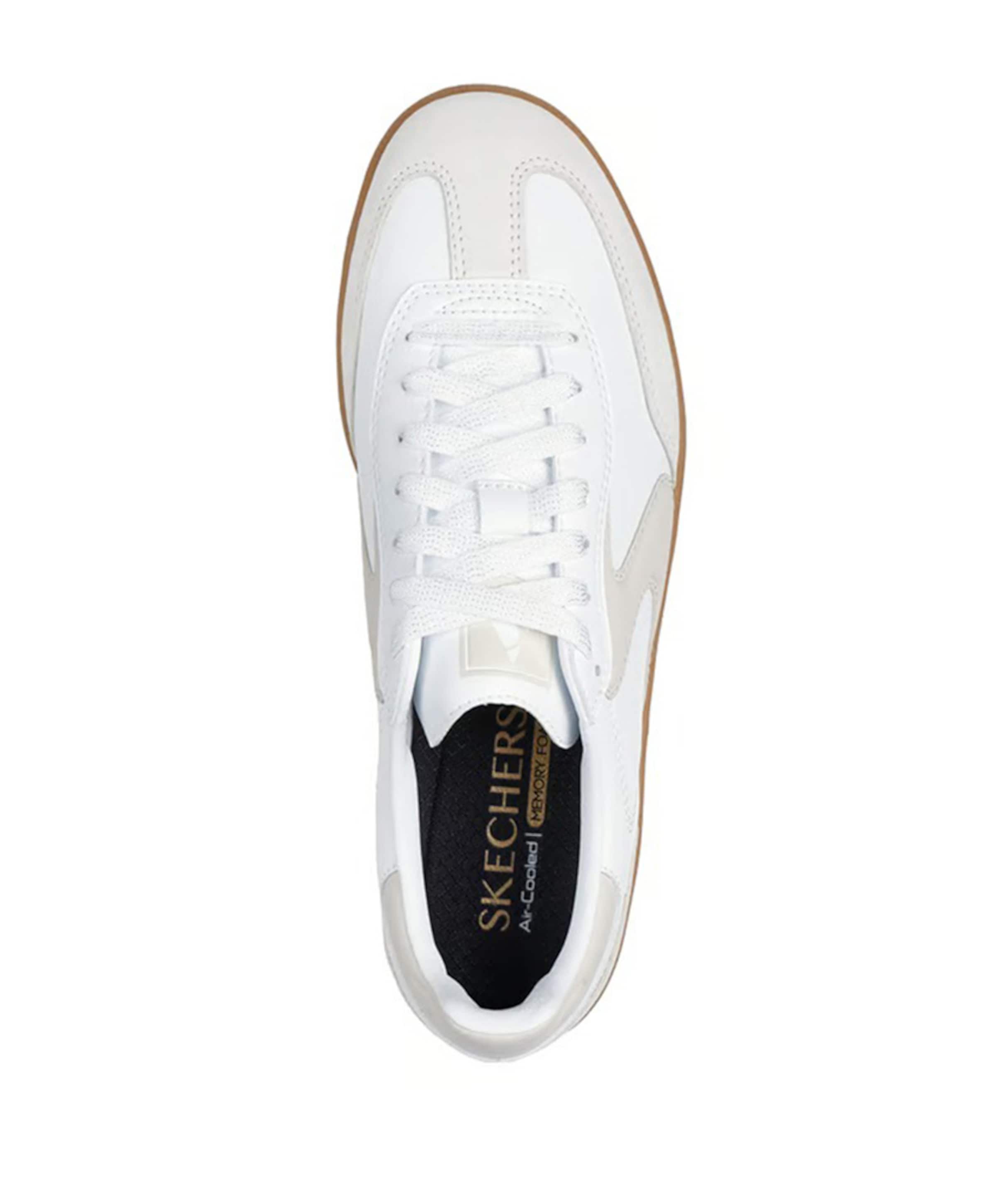 Skechers HOTSHOT-KICKOFF dames sneakers wit