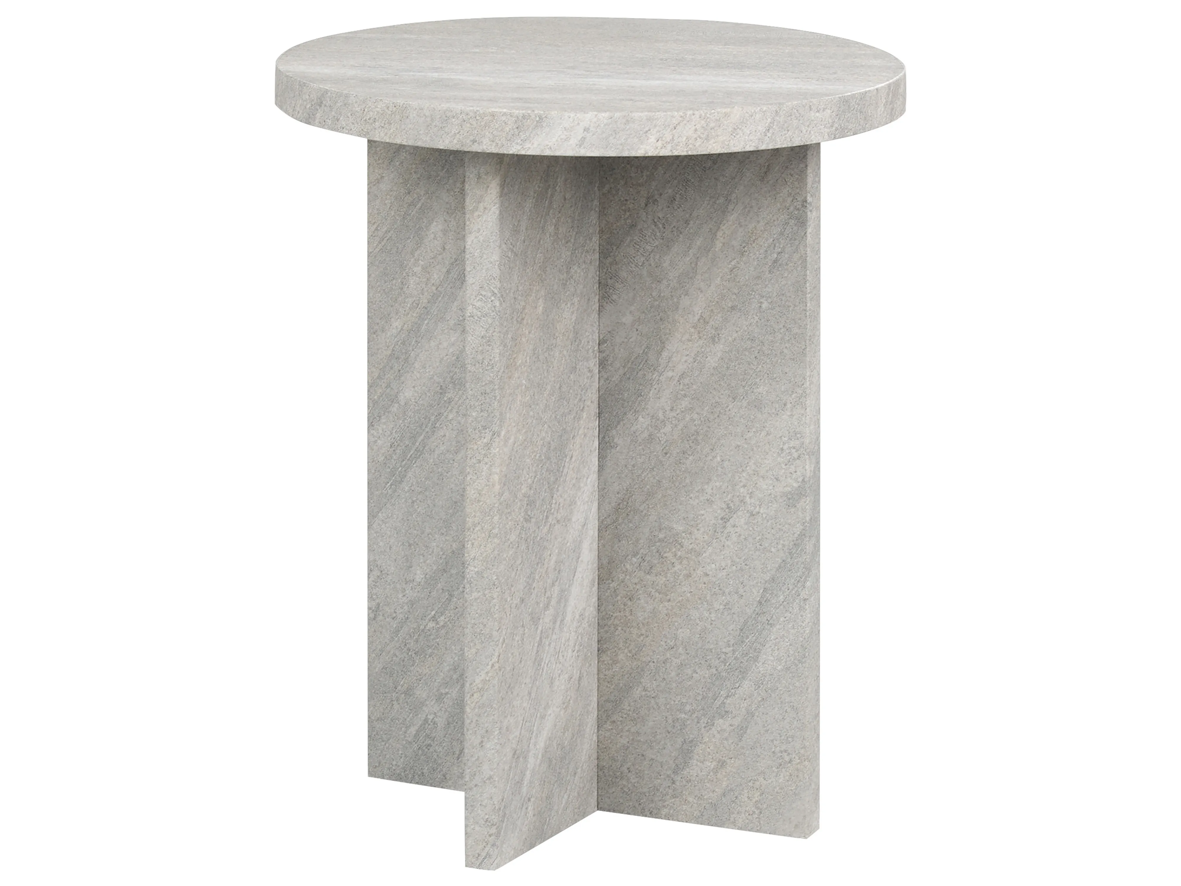 Bijzettafel STANTON Grijs beton-effect