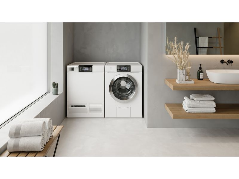 V-Zug Wäschetrockner CombiAdoraTrocknen V4000 DualDry Links Frontloader mit 7 kg Ladekapazität