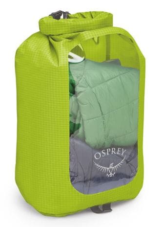 Osprey Dry Sack Window, 12L<br>Vanntett pakkpose med vindu