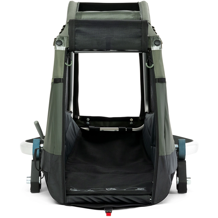 CROOZER Hundefahrradanhänger Dog Enna Moss green