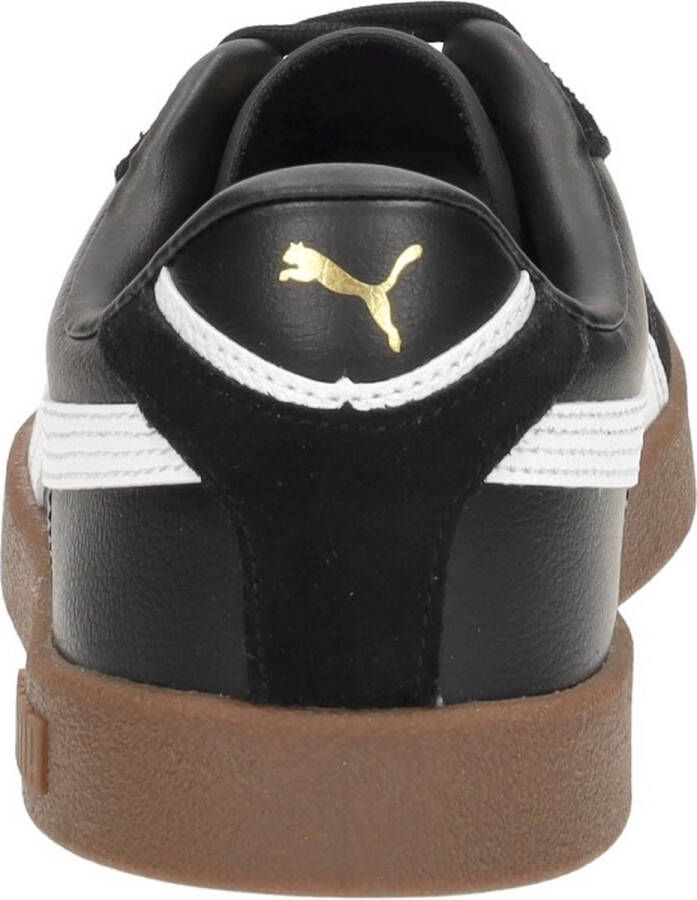 Puma Sneakersy skórzane z obszyciem w kontrastowym kolorze model Club II Era