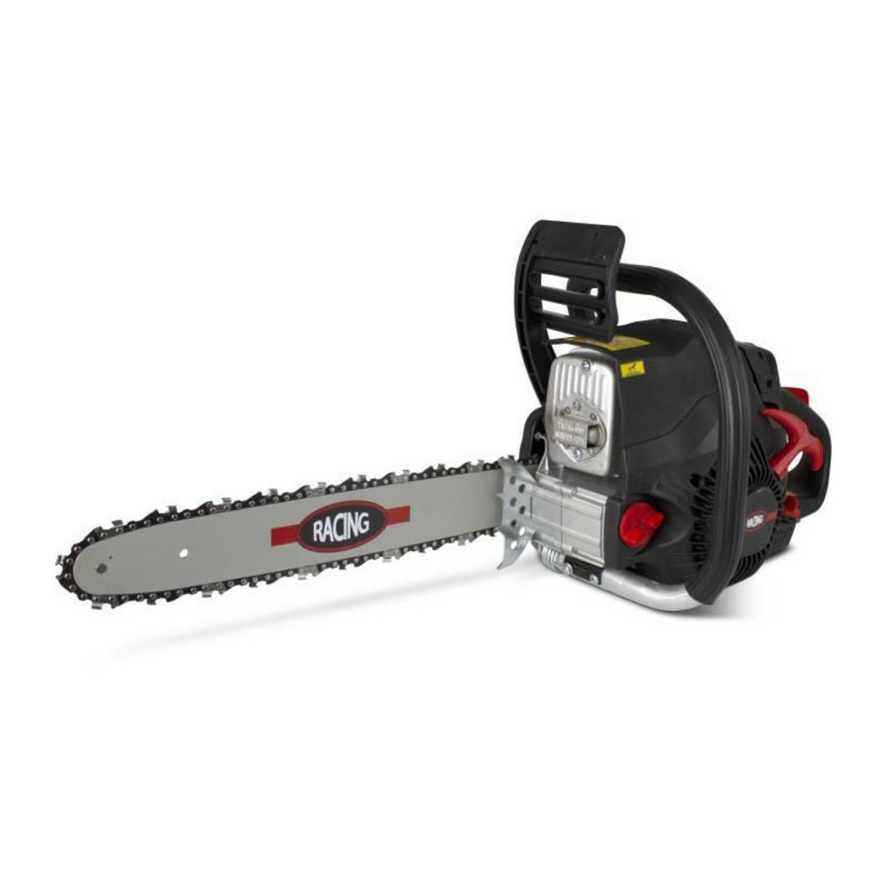 Tronçonneuse thermique - démarrage manuel avec lanceur - racing - 49 cmu00b3 45.7 cm - guide et chaîne racing
