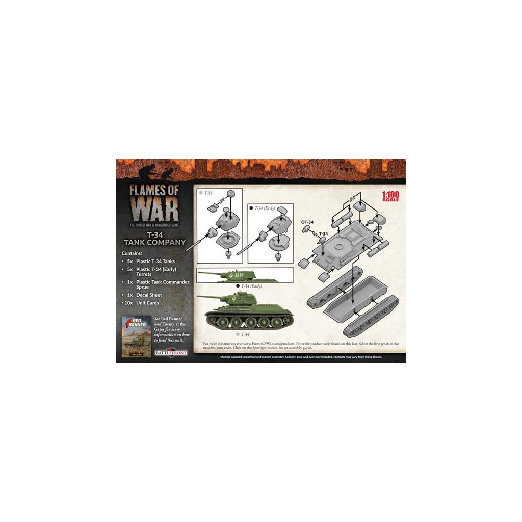 Flames of War - T-34 Tank Company