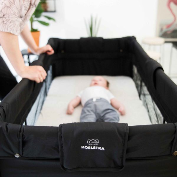 Koelstra Travelsleeper T5 Campingbedje Met Verhoger Zwart
