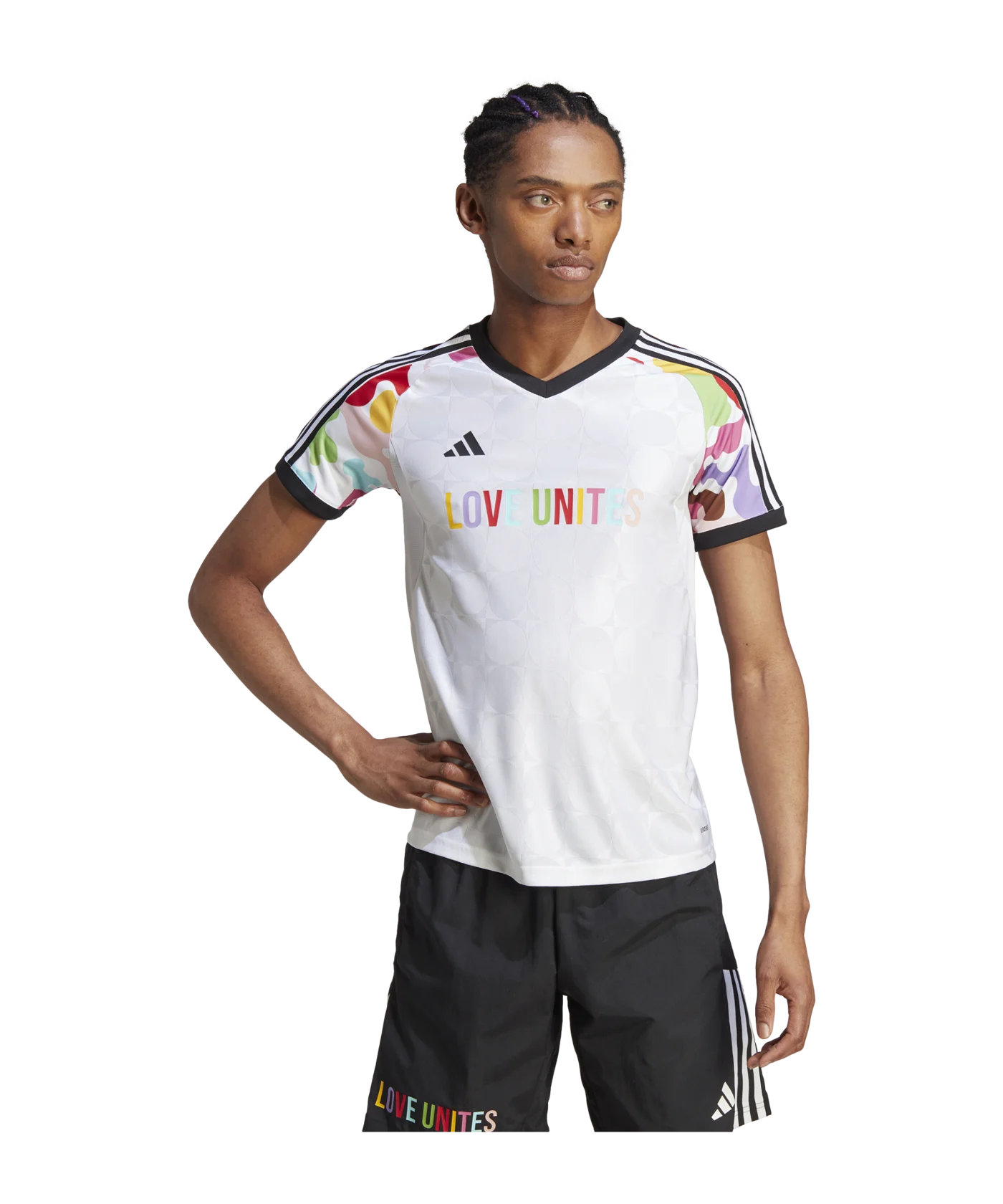 adidas Pride Tiro Trikot Damen Weiss