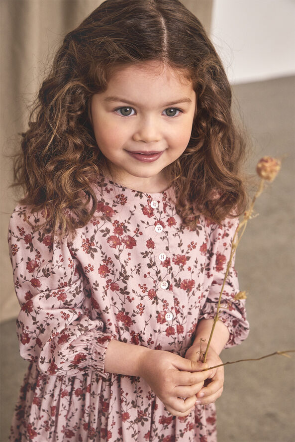 En Fant Dress Woven Burnished lilac