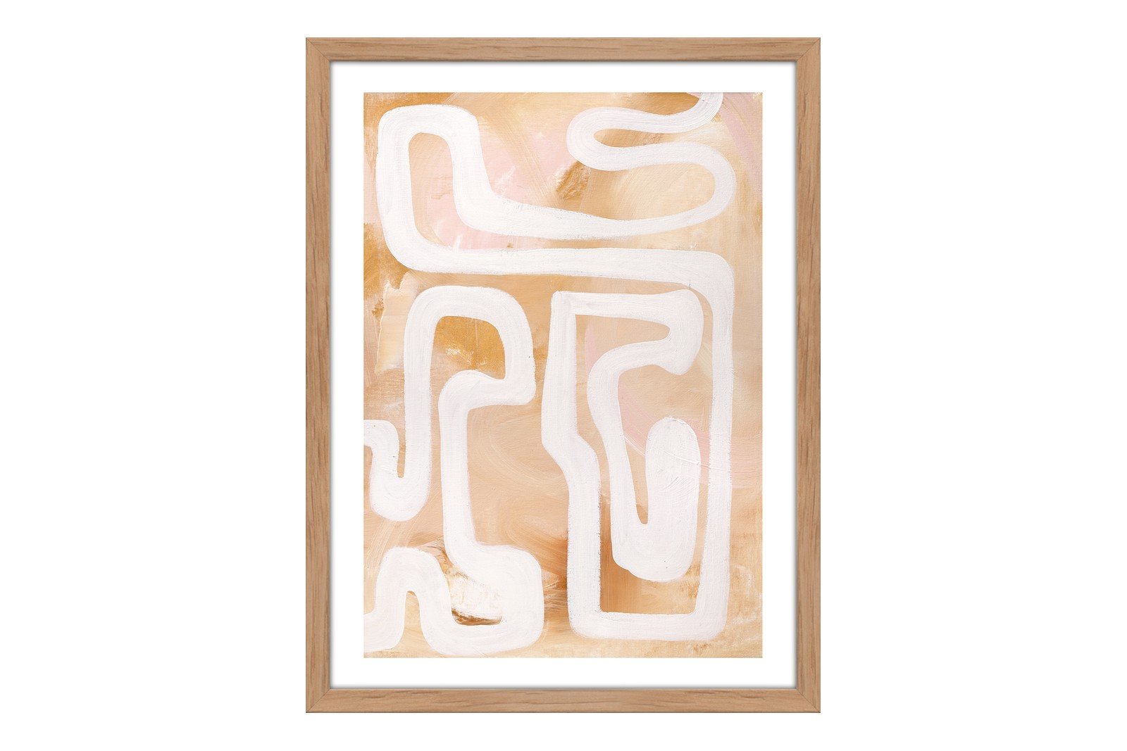 Blank 30x40 cm Oak Frame