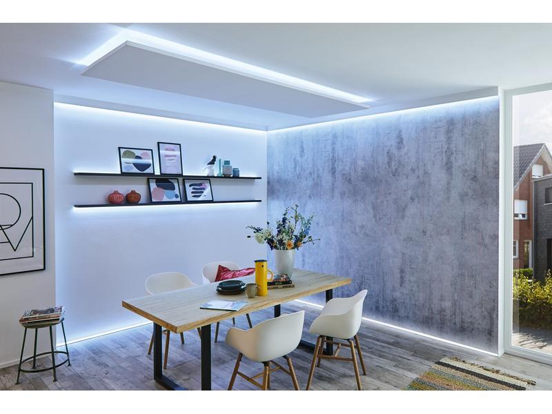 Paulmann LED-Stripe MaxLED 250 Tunable White, 1 m Verlänger Beschichteter LED-Streifen mit variabler Farbtemperatur, kürzbar