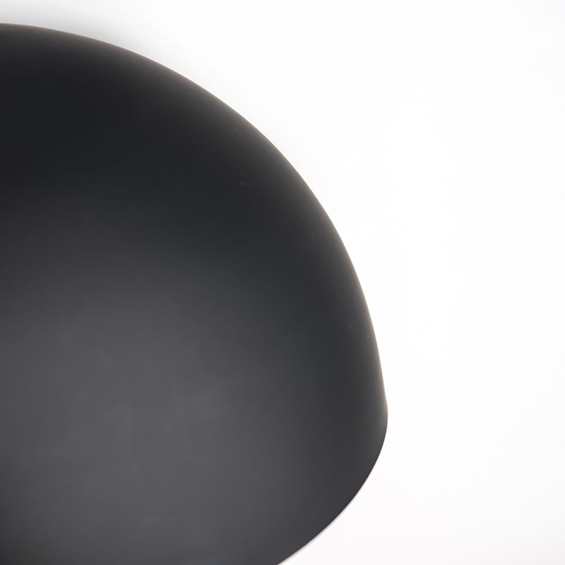 Scandinavische hanglamp zwart met wit 2-laags - Claudius