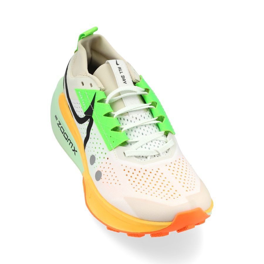 Nike Chaussures de Running Zegama Trail 2 - Blanc/Noir/Orange/Vert