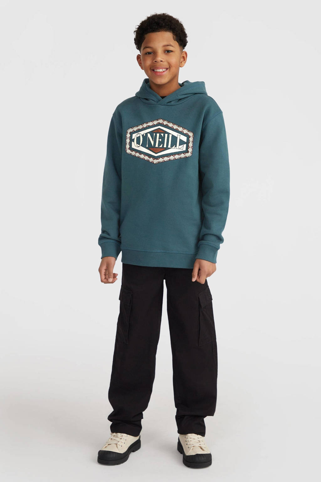 O'Neill hoodie met printopdruk zeegroen