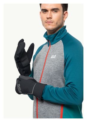 Gants Lobster Jack Wolfskin Morobbia Noir